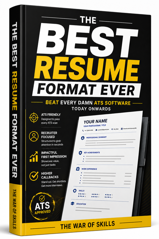 The BEST Resume Format Ever