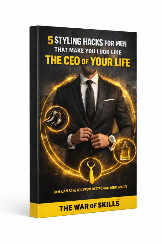 5 Styling Hacks For Men That Make You Look Like the CEO of Your Life (#4 Can Save YOU From Destroying Your Image)