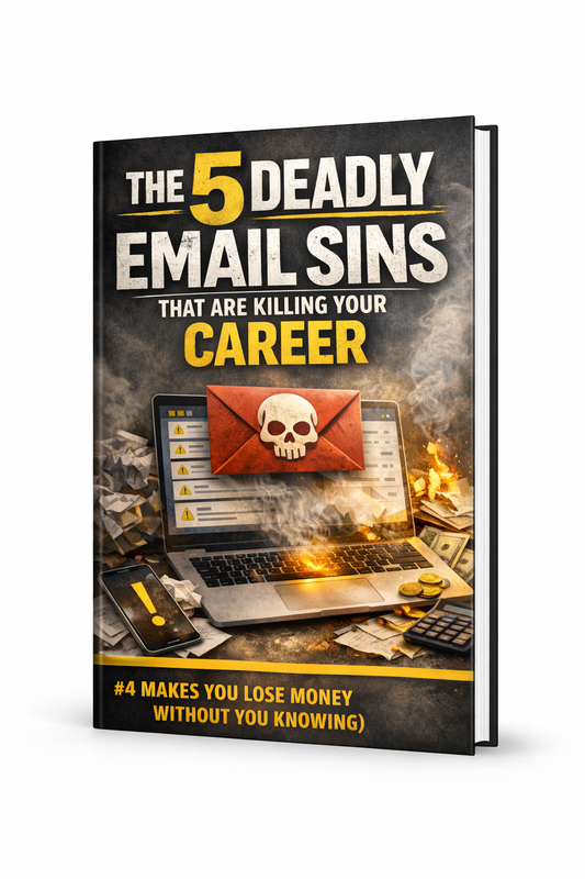 The 5 Deadly Email Sins That Are Killing Your Career (#4 Makes You Lose Money Without You Knowing)