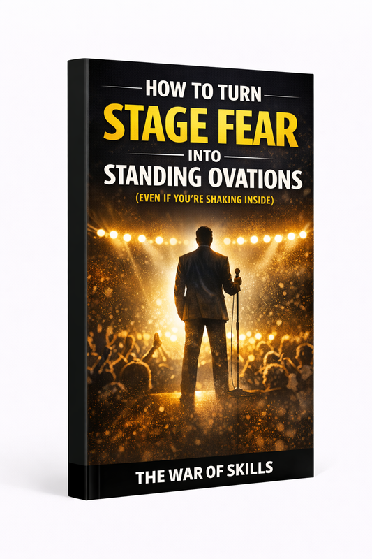 How to Turn Stage Fear into Standing Ovations (Even If You’re Shaking Inside)